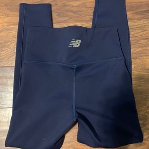 new balance navy blue leggings
